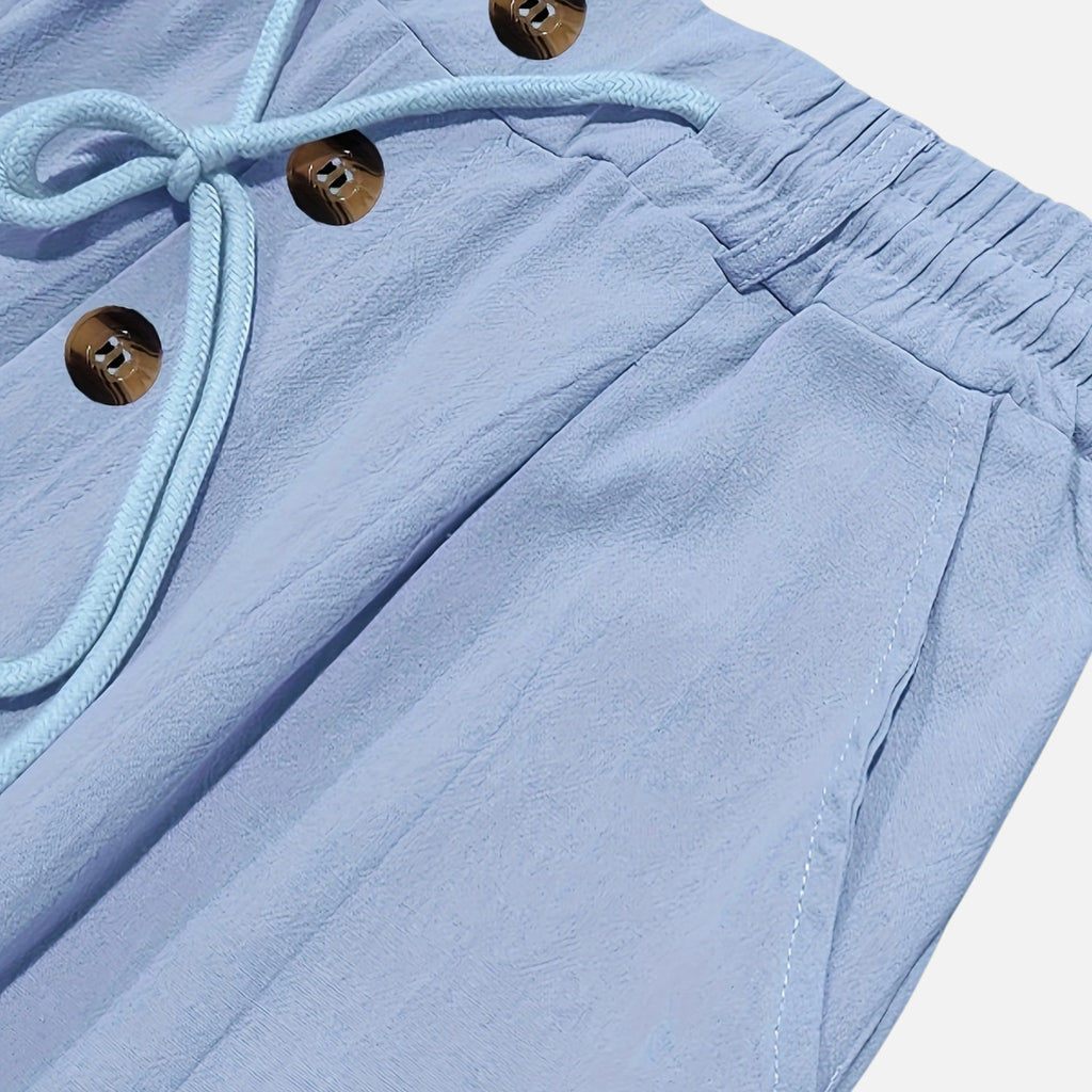 Westenbury | Men’s Linen Trousers | Riviera Leisure Elegance