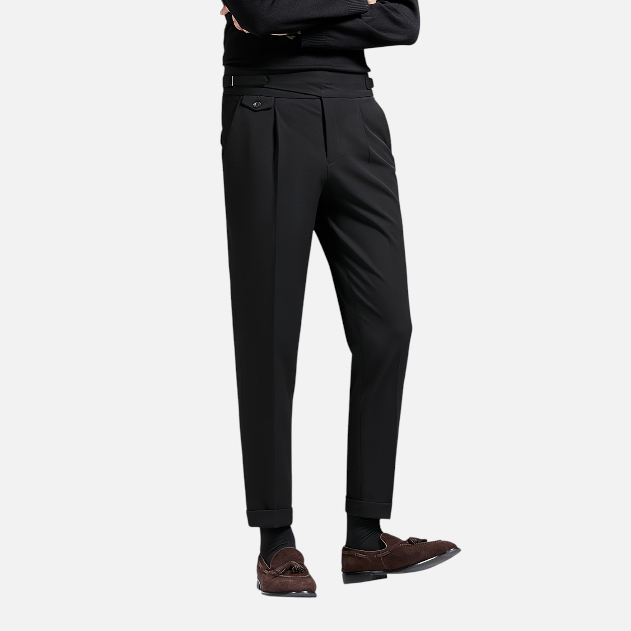 Westenbury | Men’s Cropped Suit Pants | Timeless Business Casual