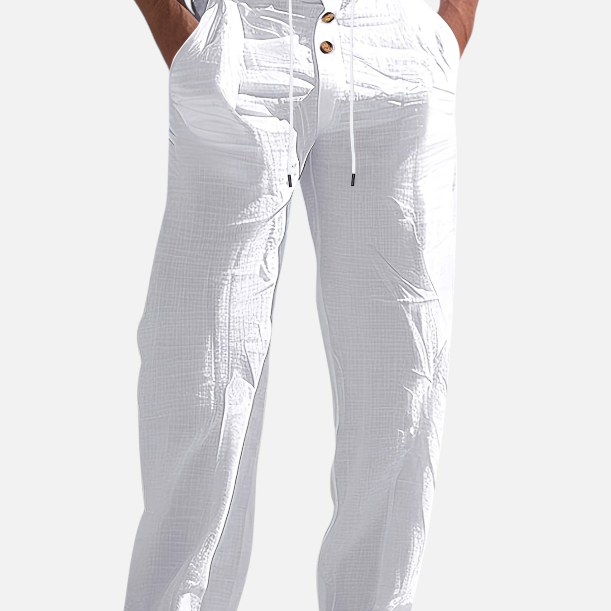 Westenbury | Men’s Linen Trousers | Riviera Leisure Elegance