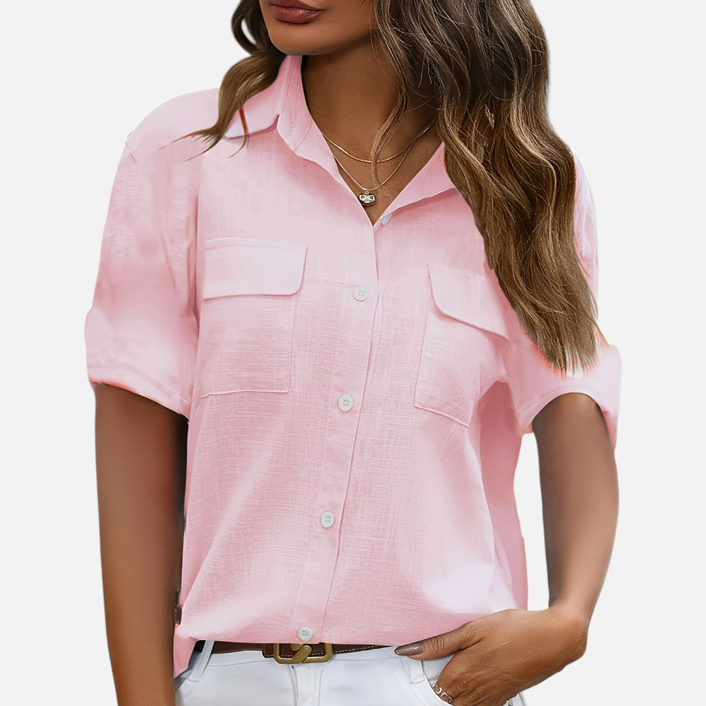 Westenbury | Women’s Short Sleeve Blouse | Timeless Elegance