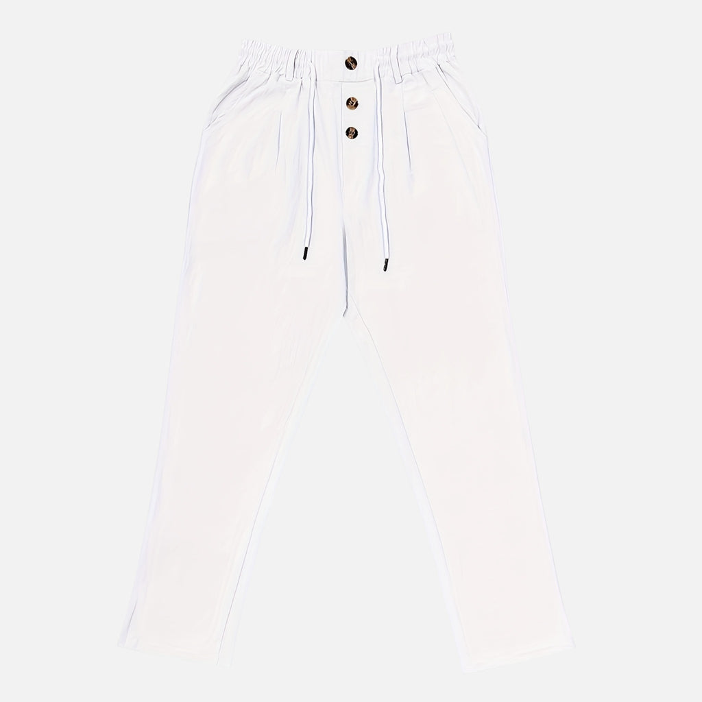 Westenbury | Men’s Linen Trousers | Riviera Leisure Elegance