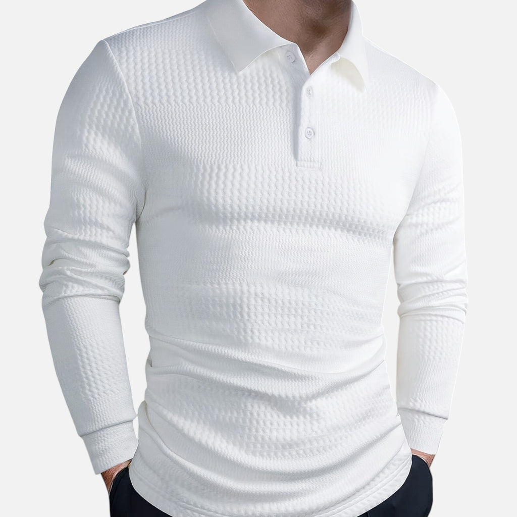 Westenbury | Men’s Casual Jacquard Shirt | Versatile Everyday Wear