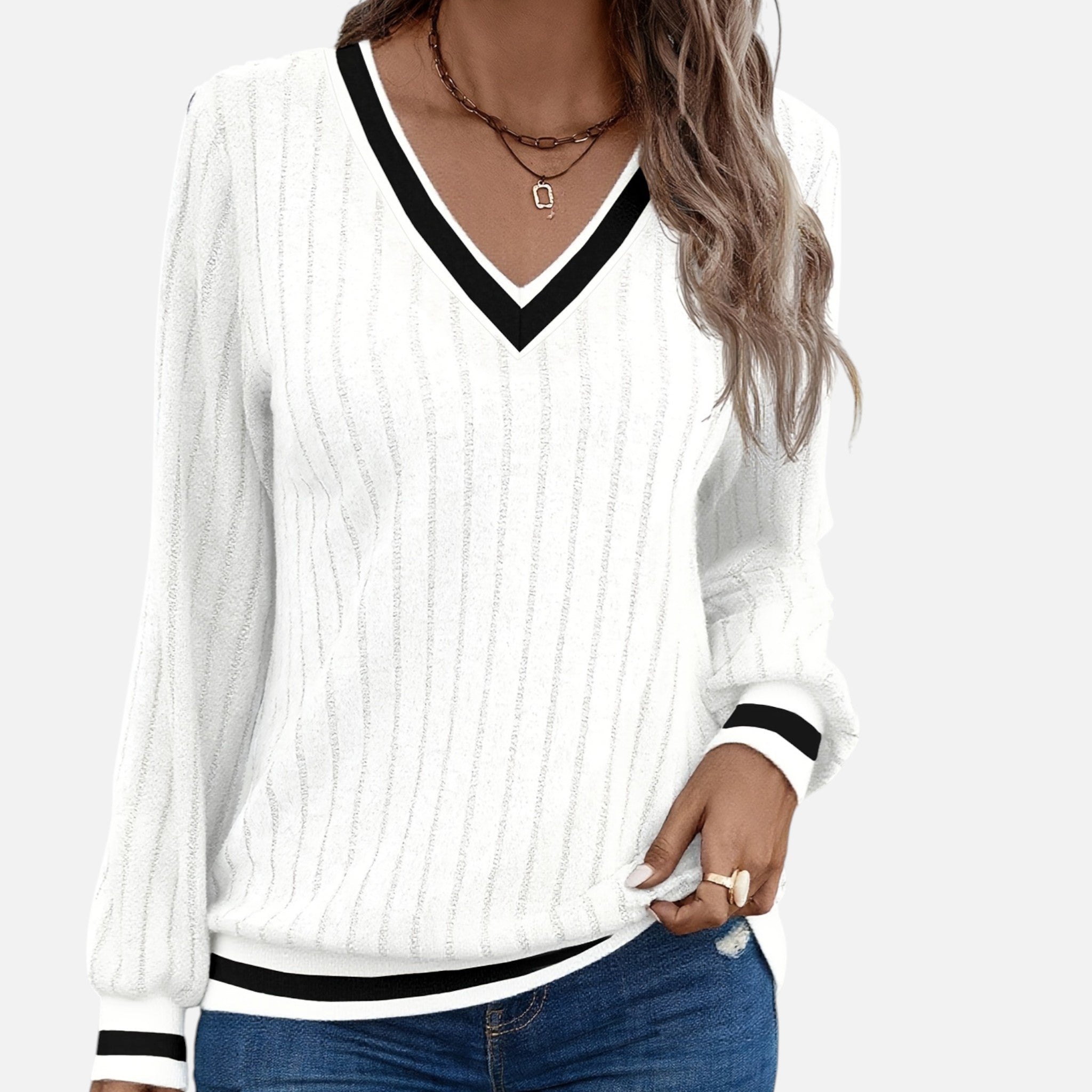 Westenbury | Women’s Ribbed Long Sleeve | Timeless Everyday Elegance