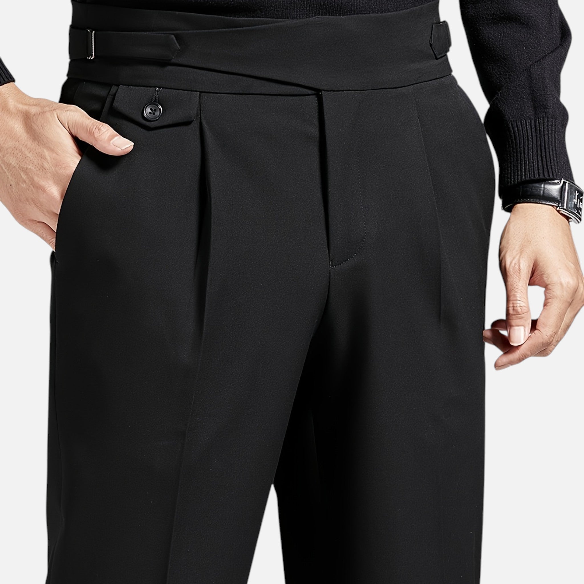 Westenbury | Men’s Cropped Suit Pants | Timeless Business Casual