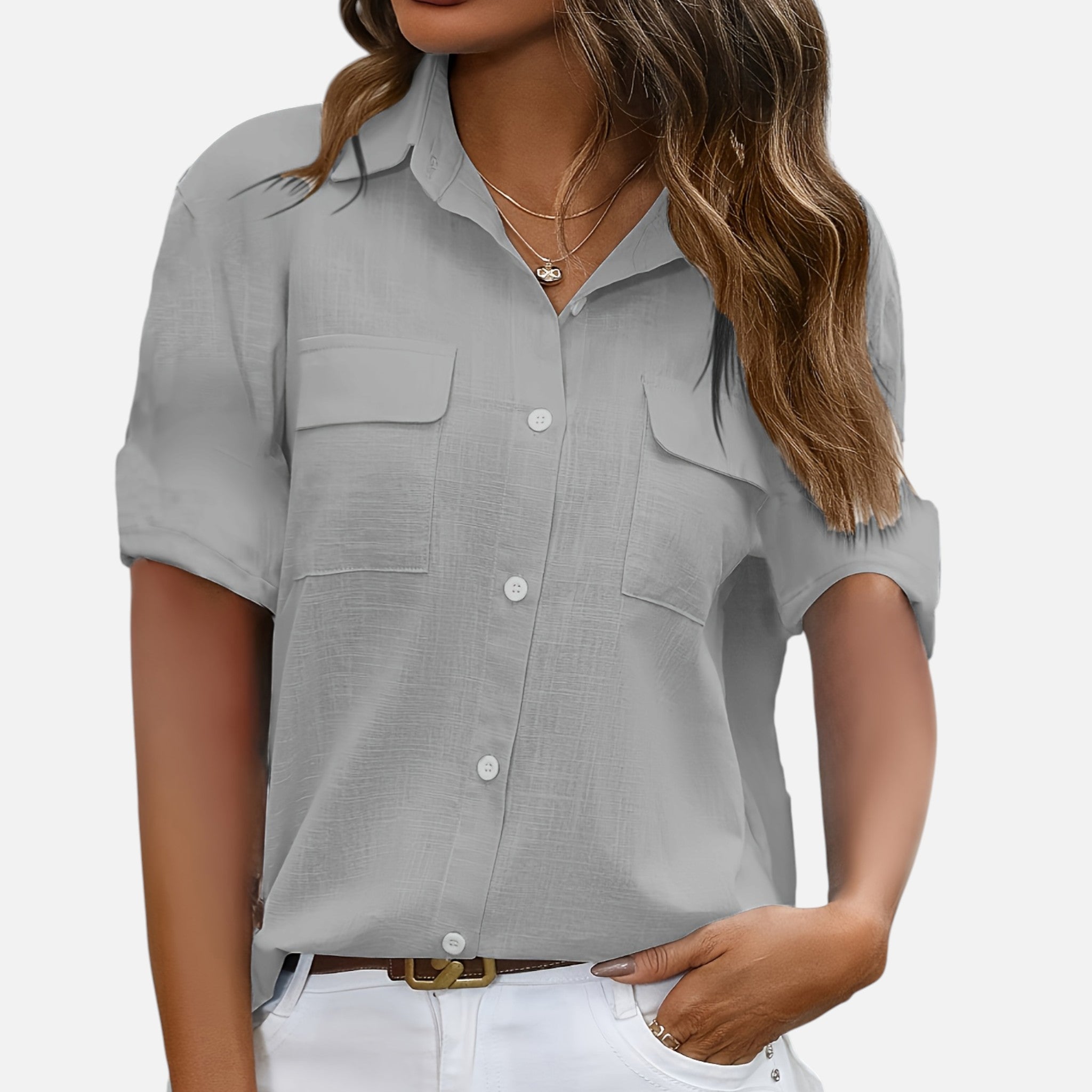 Westenbury | Women’s Short Sleeve Blouse | Timeless Elegance