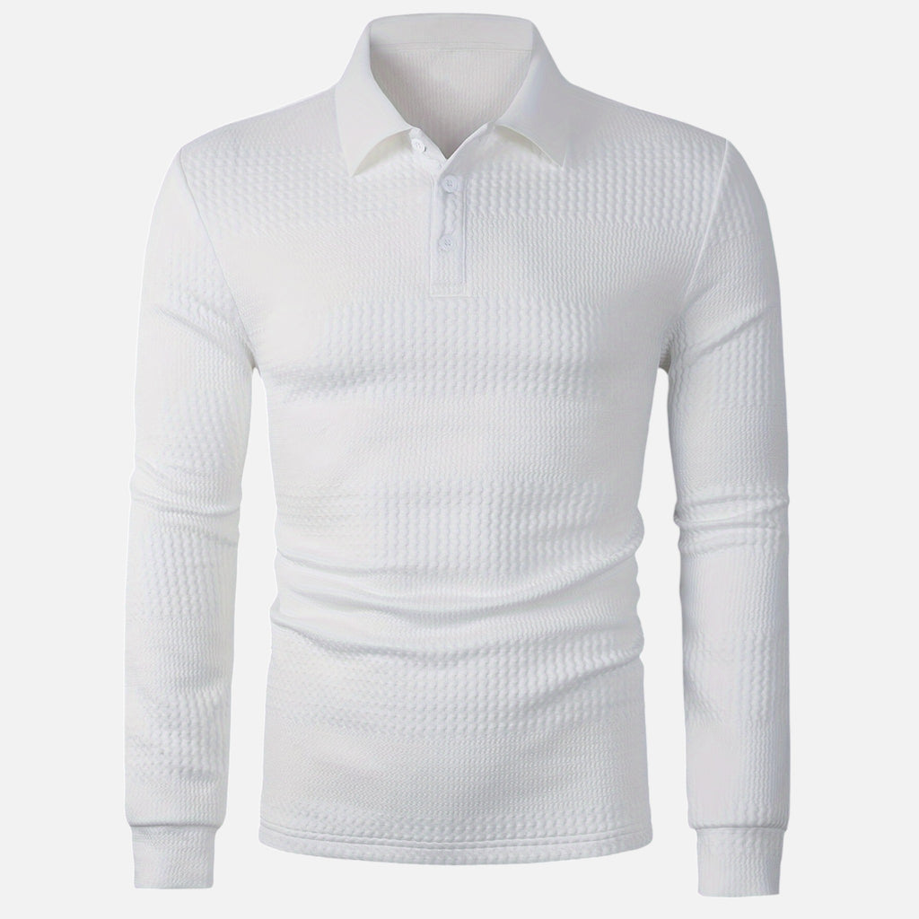 Westenbury | Men’s Casual Jacquard Shirt | Versatile Everyday Wear
