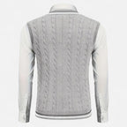 Men’s Knitted V-Neck Vest – Heritage Layers
