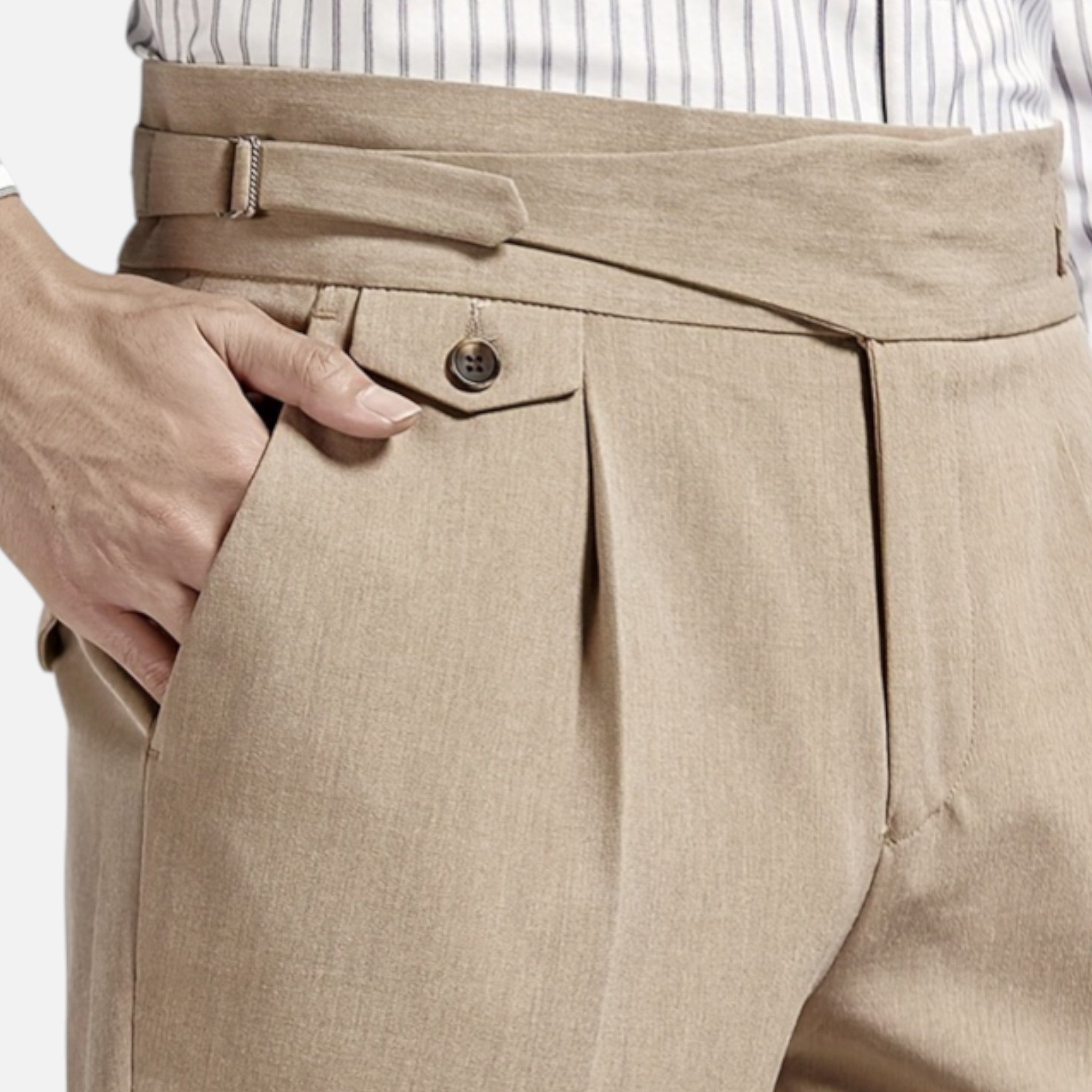 Westenbury | Men’s Cropped Suit Pants | Timeless Business Casual
