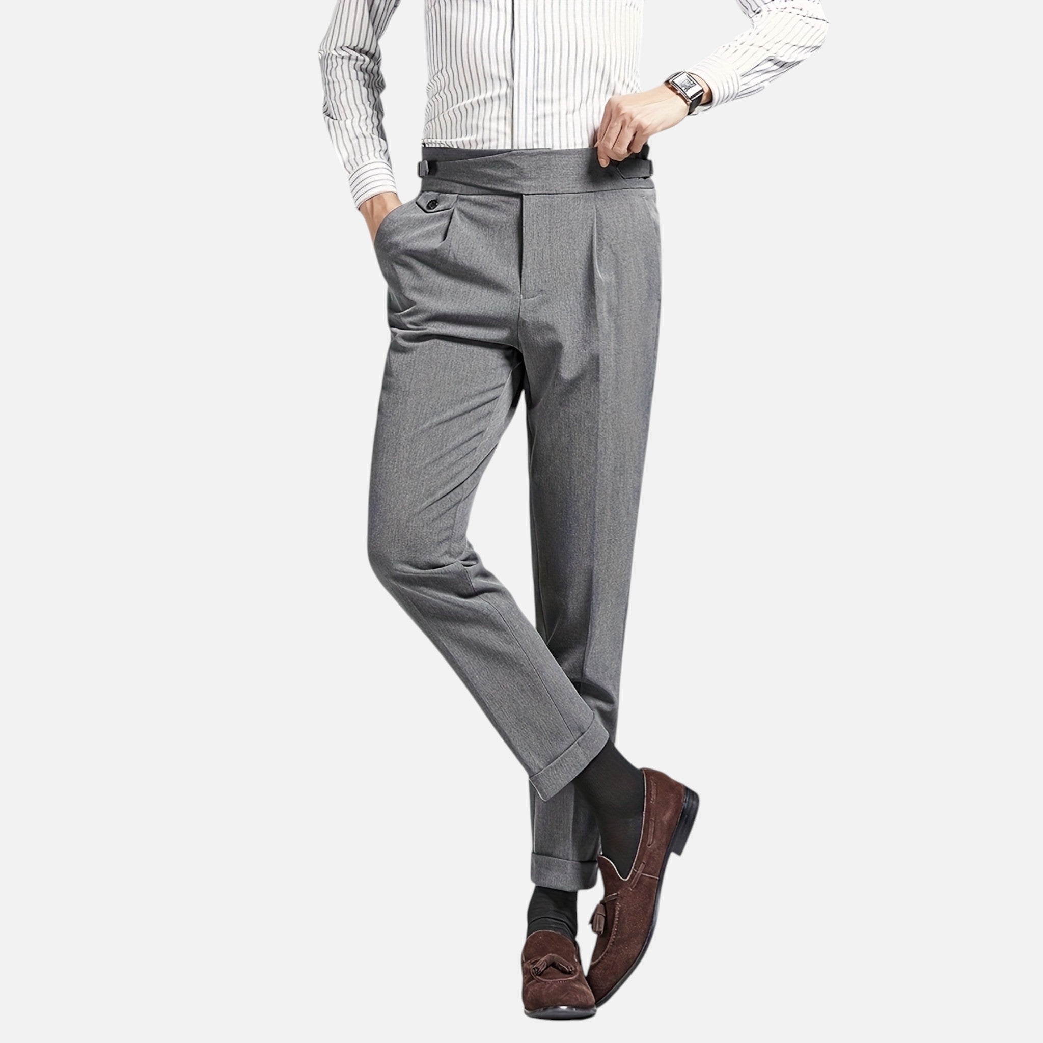 Westenbury | Men’s Cropped Suit Pants | Timeless Business Casual