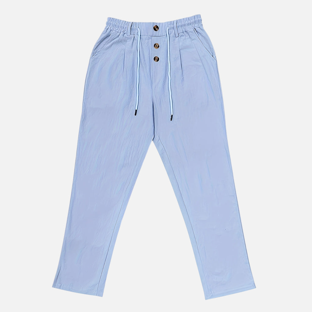 Westenbury | Men’s Linen Trousers | Riviera Leisure Elegance