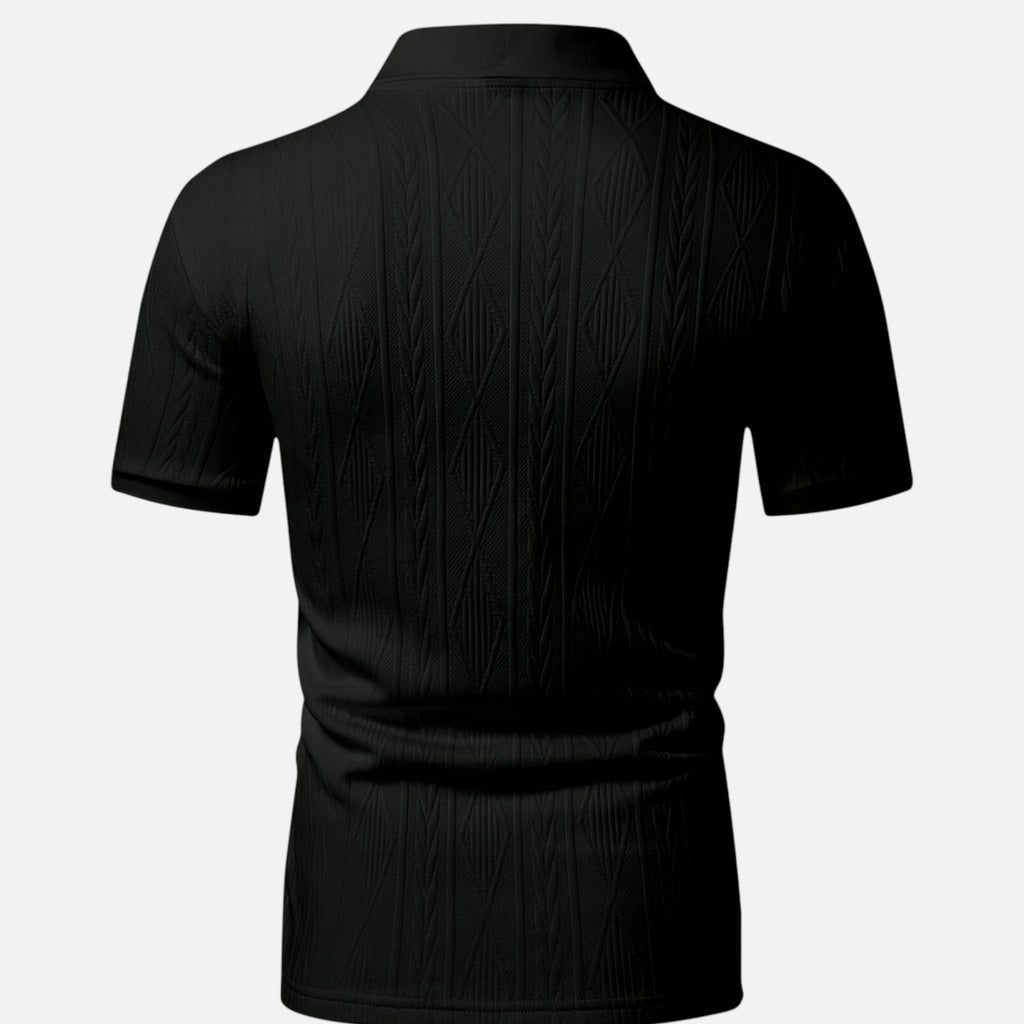 Westenbury | Men’s Jacquard Polo | Timeless Outdoor Elegance