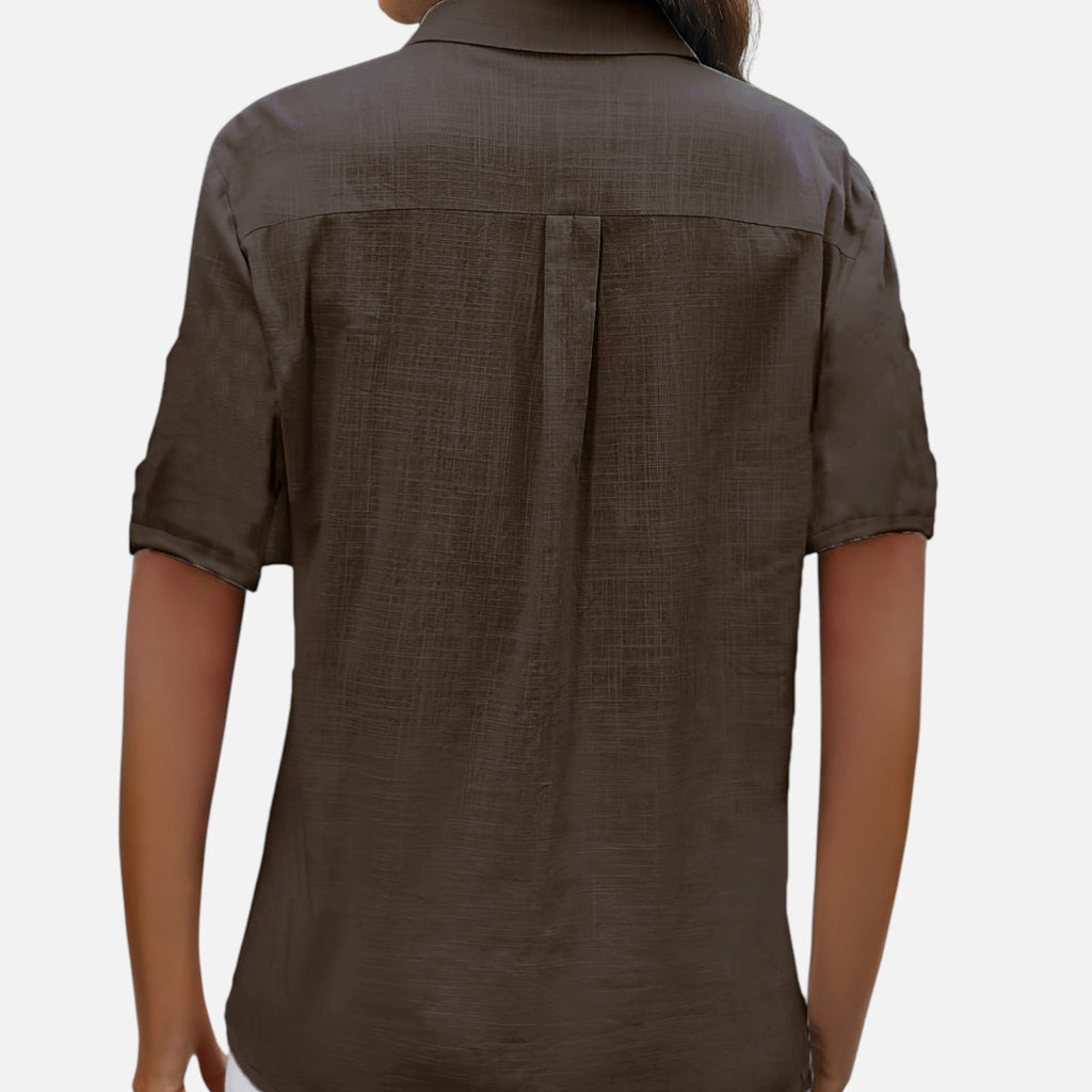 Westenbury | Women’s Short Sleeve Blouse | Timeless Elegance