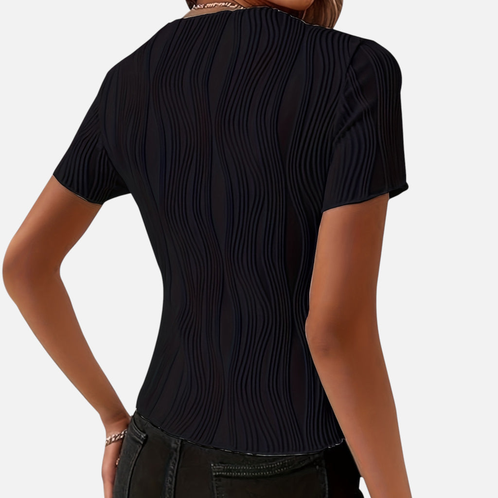 Westenbury | Women’s Solid Ribbed Top | Timeless Casual Style