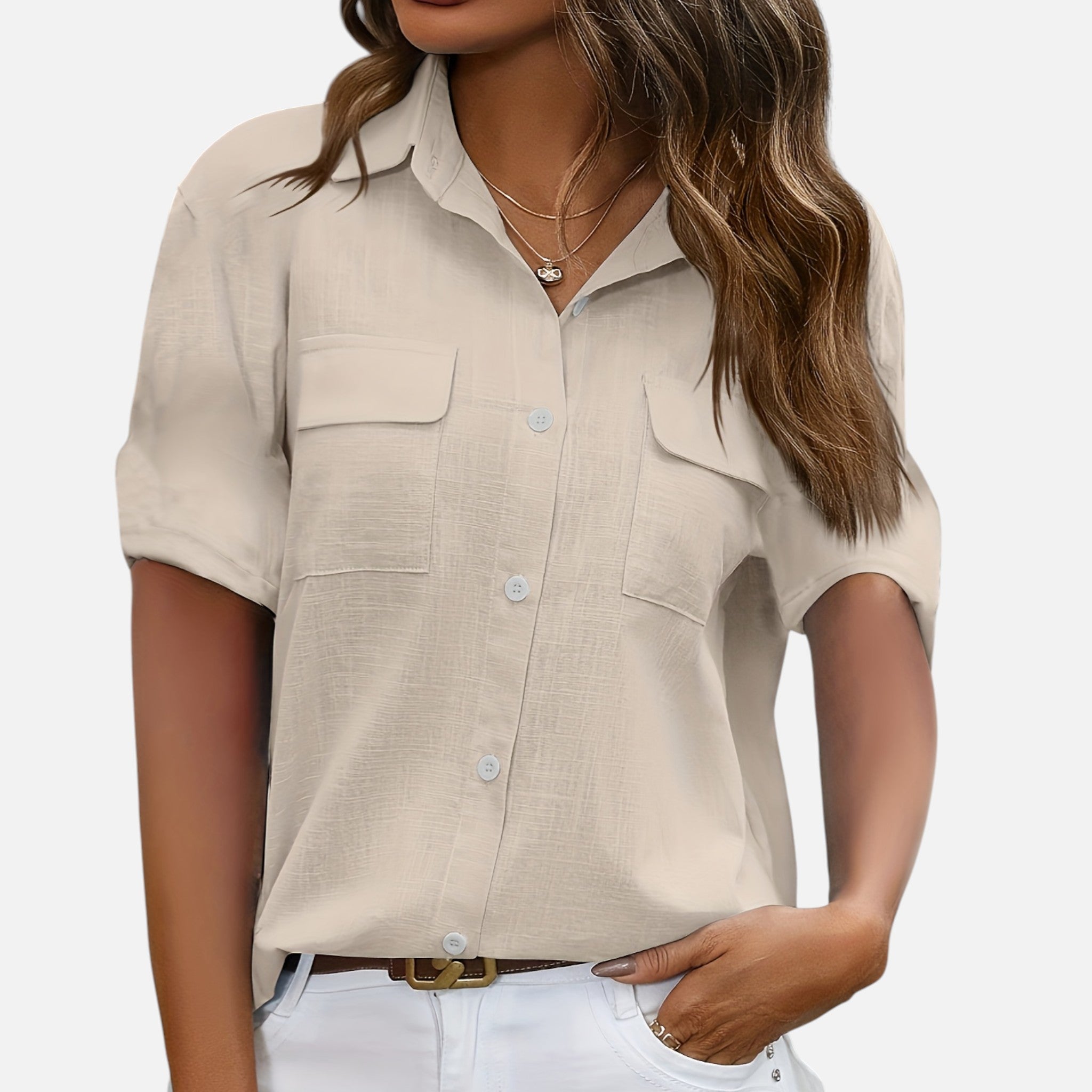 Westenbury | Women’s Short Sleeve Blouse | Timeless Elegance