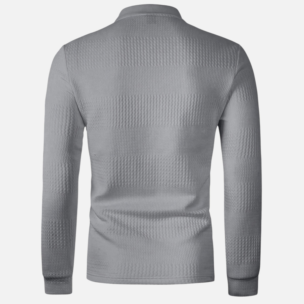 Westenbury | Men’s Casual Jacquard Shirt | Versatile Everyday Wear