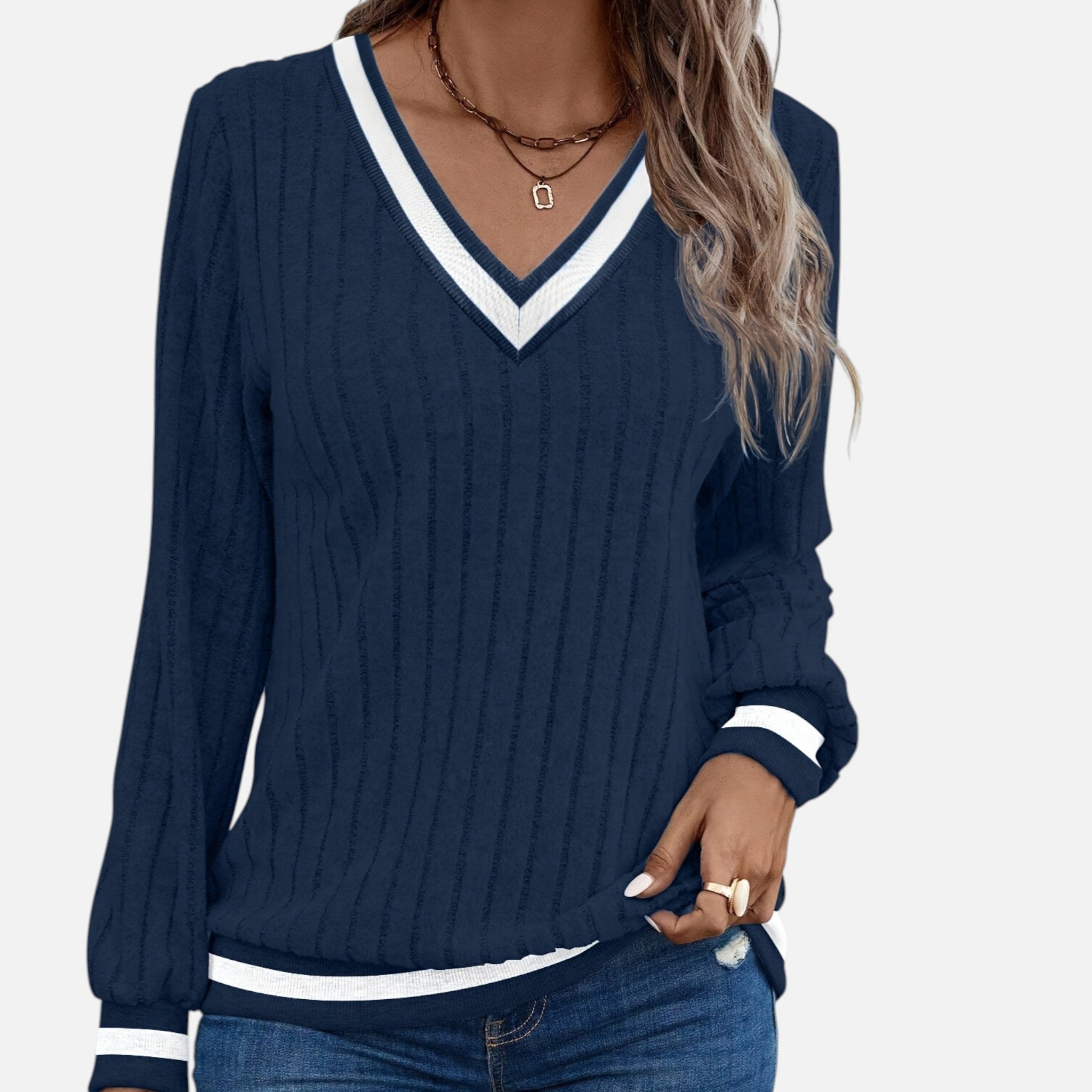 Westenbury | Women’s Ribbed Long Sleeve | Timeless Everyday Elegance