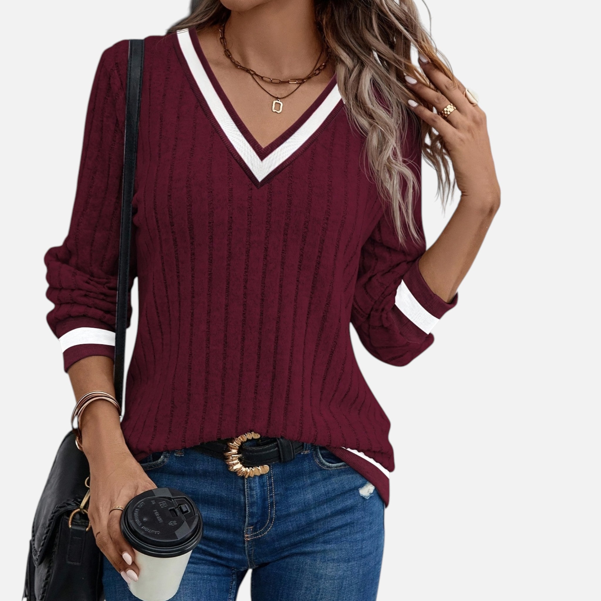 Westenbury | Women’s Ribbed Long Sleeve | Timeless Everyday Elegance