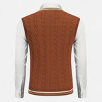 Men’s Knitted V-Neck Vest – Heritage Layers