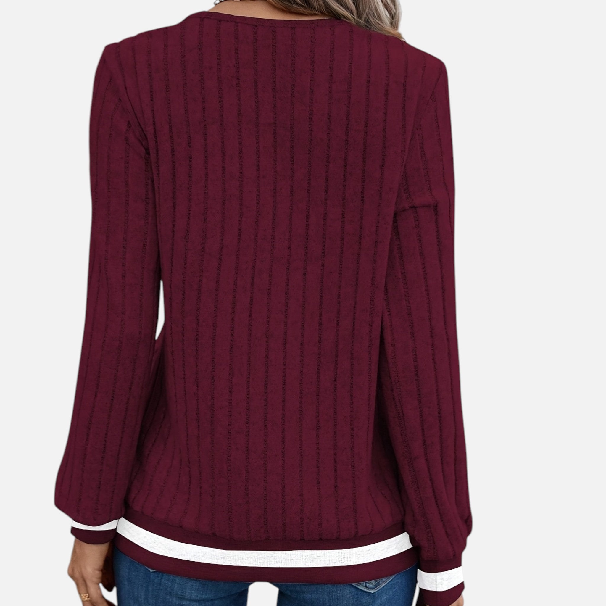Westenbury | Women’s Ribbed Long Sleeve | Timeless Everyday Elegance