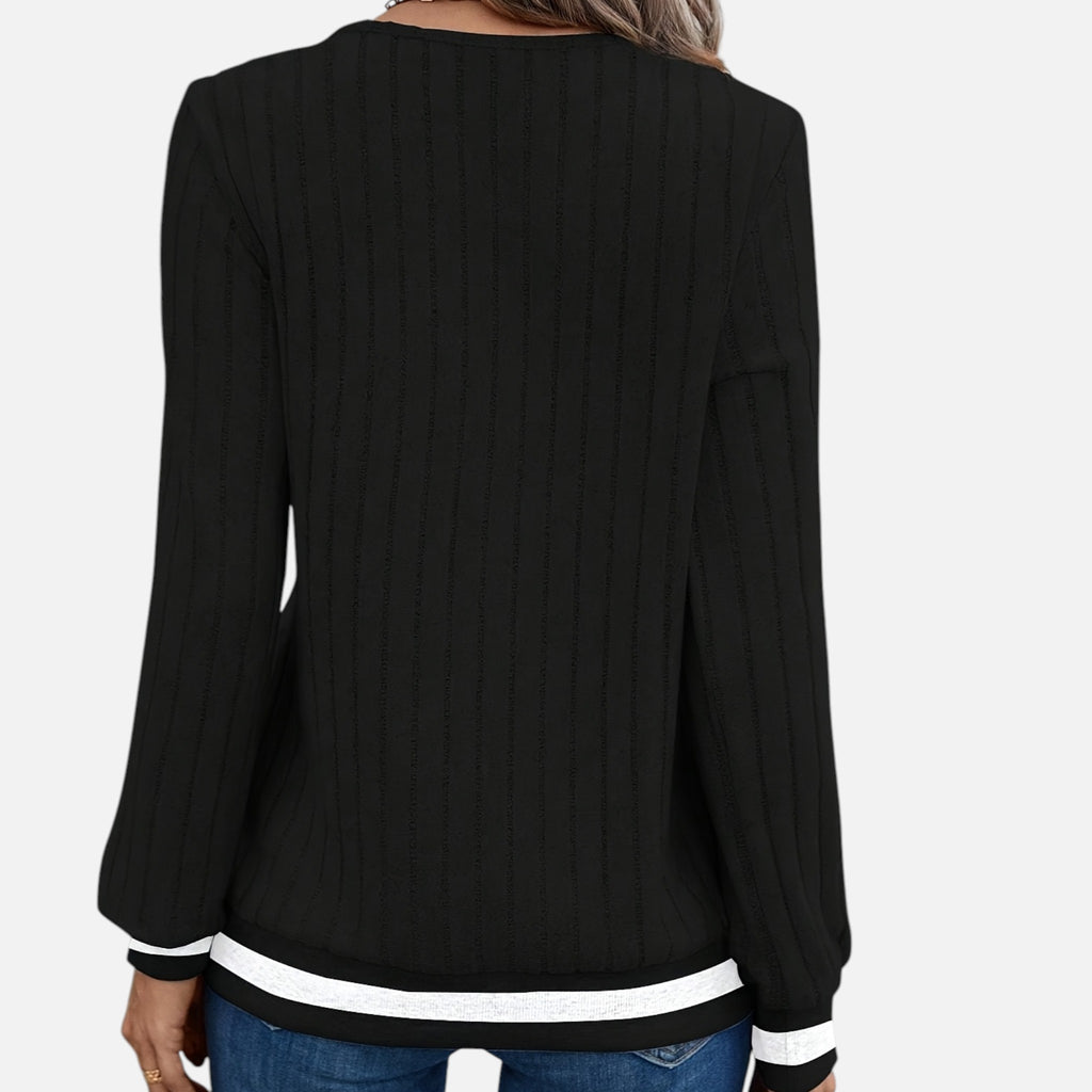 Westenbury | Women’s Ribbed Long Sleeve | Timeless Everyday Elegance