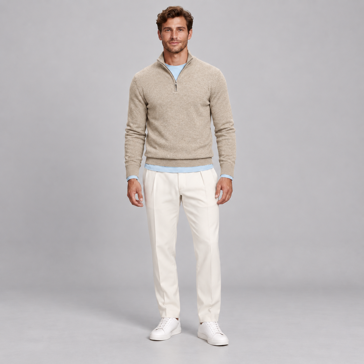 Westenbury Men’s Half Zip Sweater