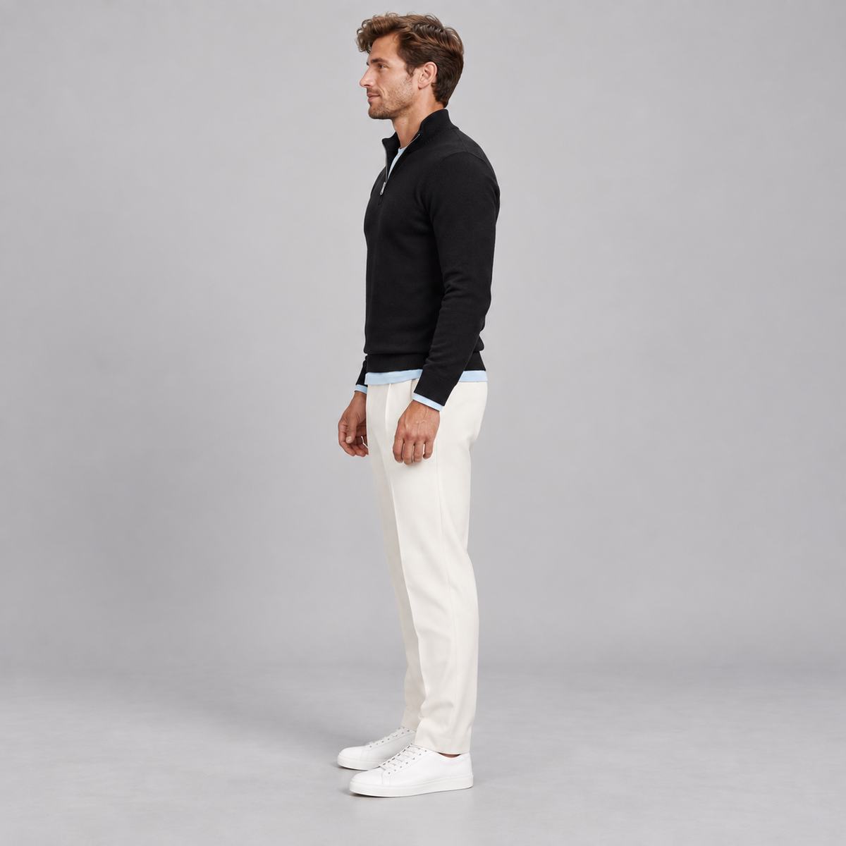 Westenbury Men’s Half Zip Sweater