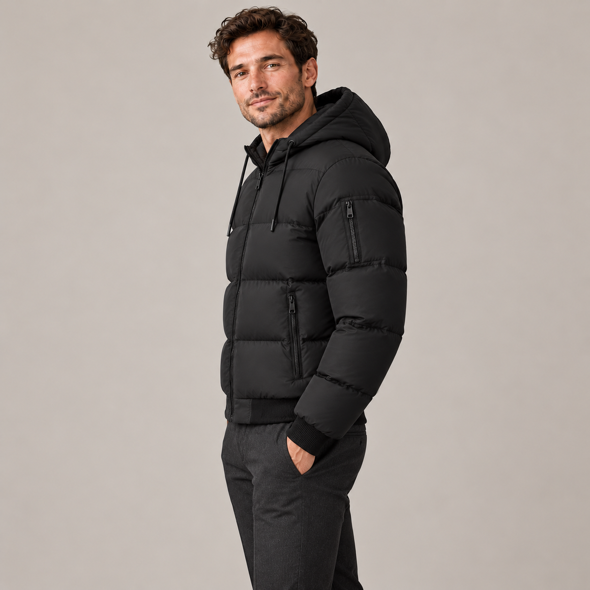 Westenbury  Men’s Hooded Puffer Parka