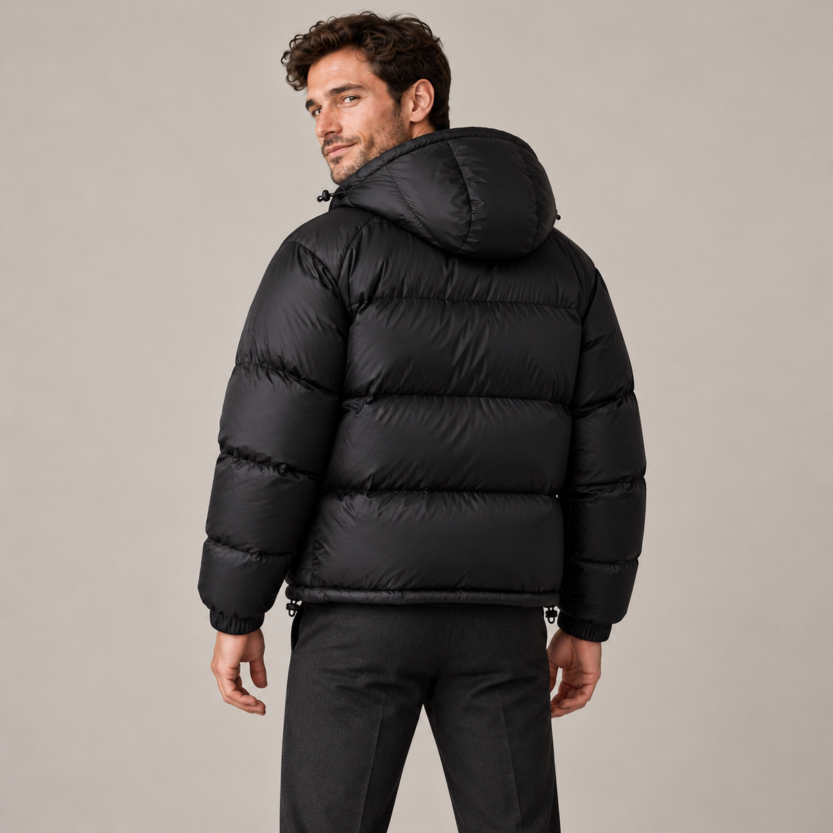 Westenbury  Men’s Hooded Windproof Down Jacket