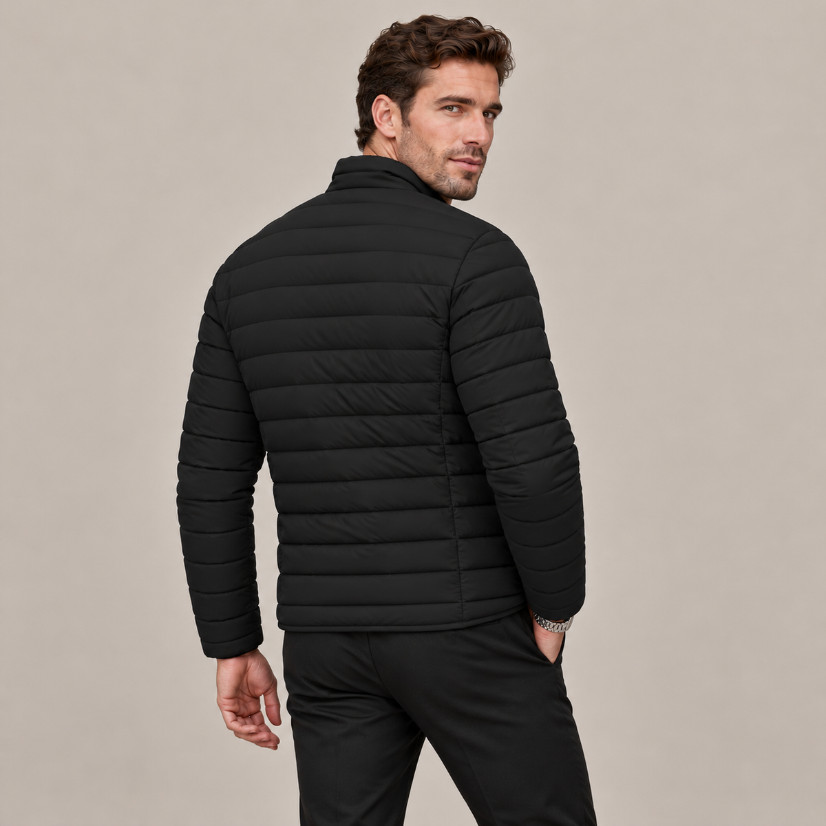 Westenbury  Men’s Padded Windproof Puffer Jacket