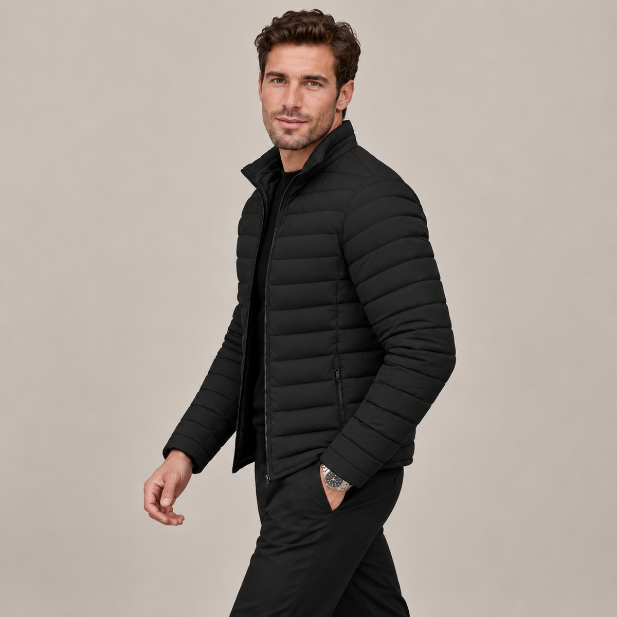Westenbury  Men’s Padded Windproof Puffer Jacket