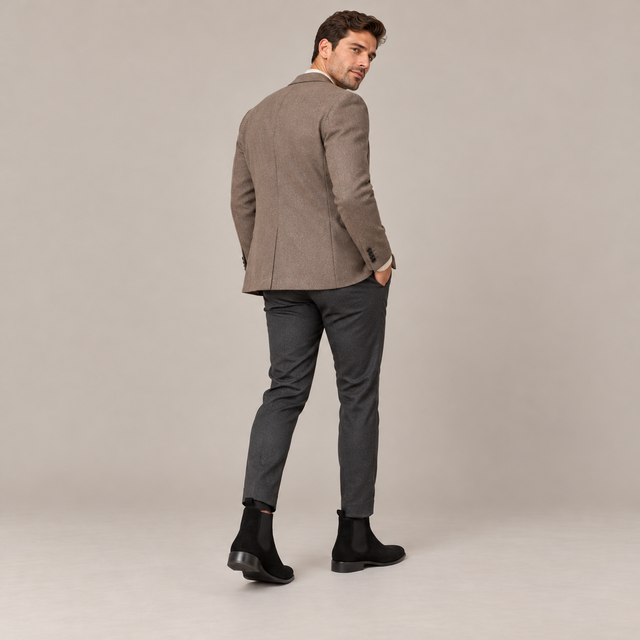 Westenbury Men’s Business Double Elastic Chelsea Boots
