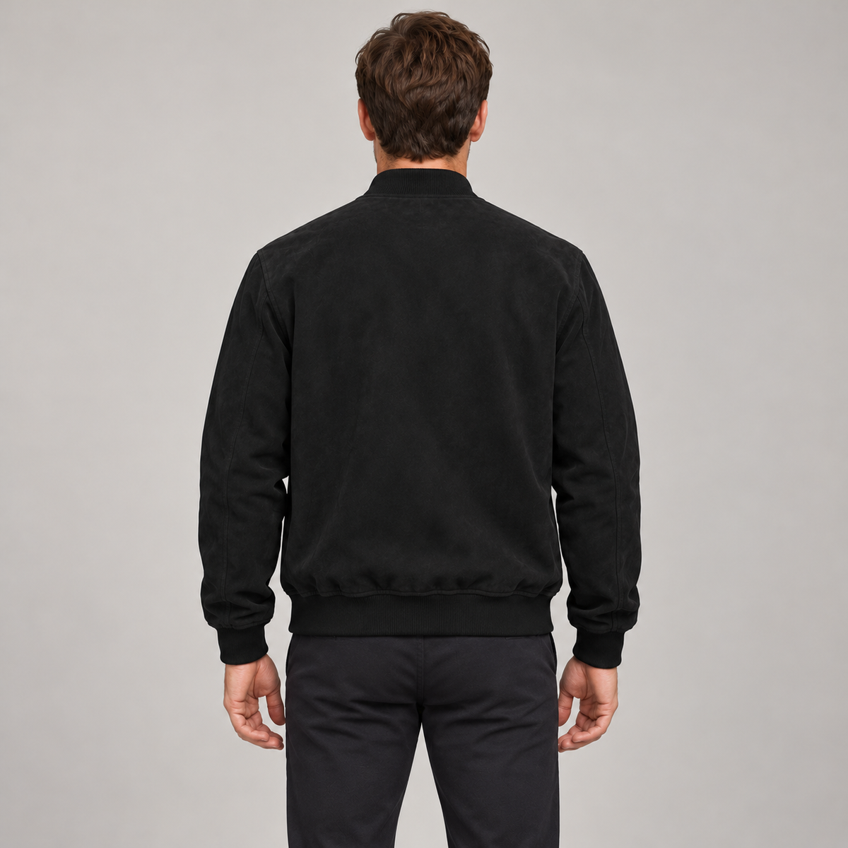 Westenbury Men’s Suede Zip Jacket
