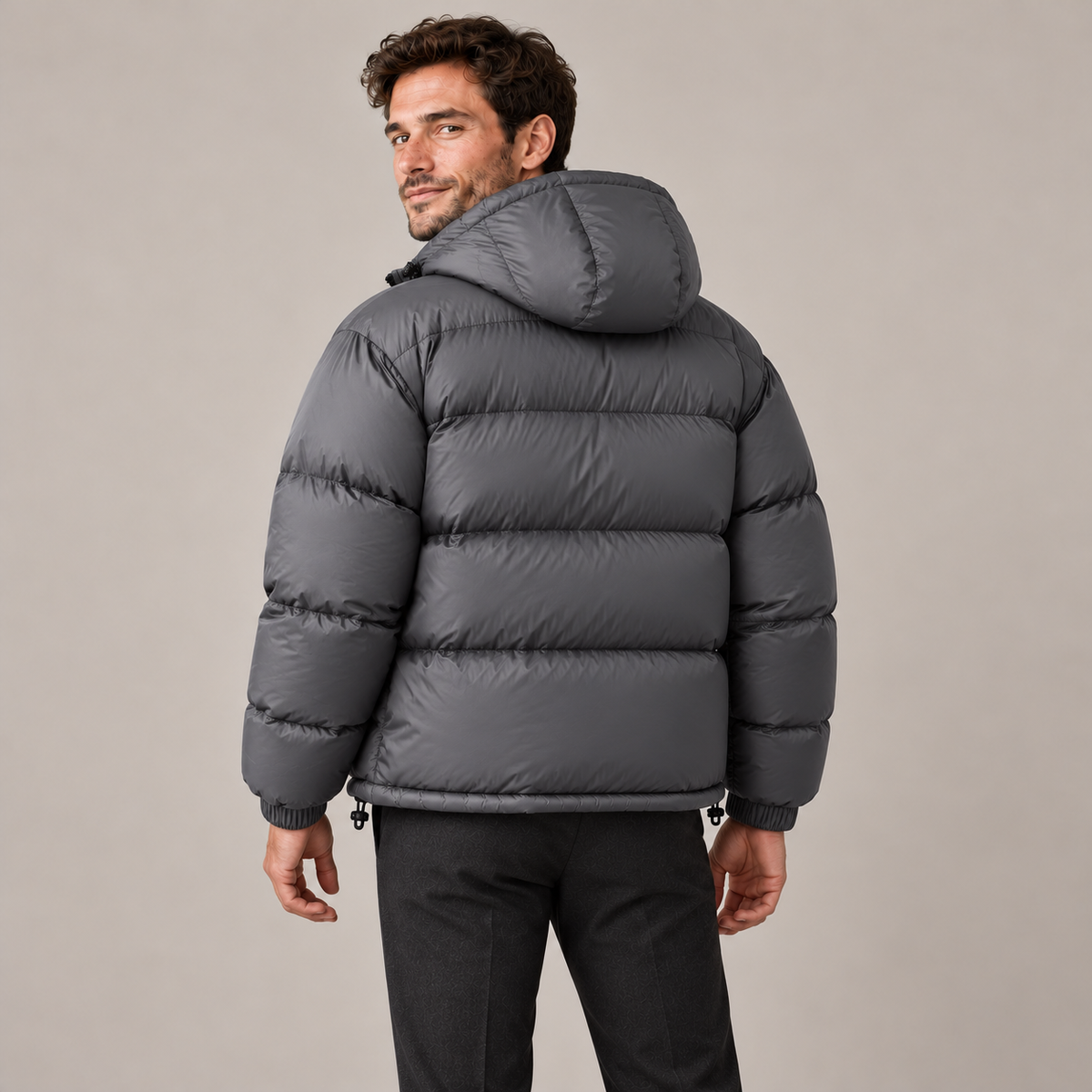 Westenbury  Men’s Hooded Windproof Down Jacket