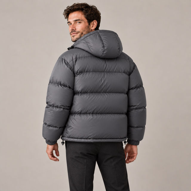 Westenbury  Men’s Hooded Windproof Down Jacket