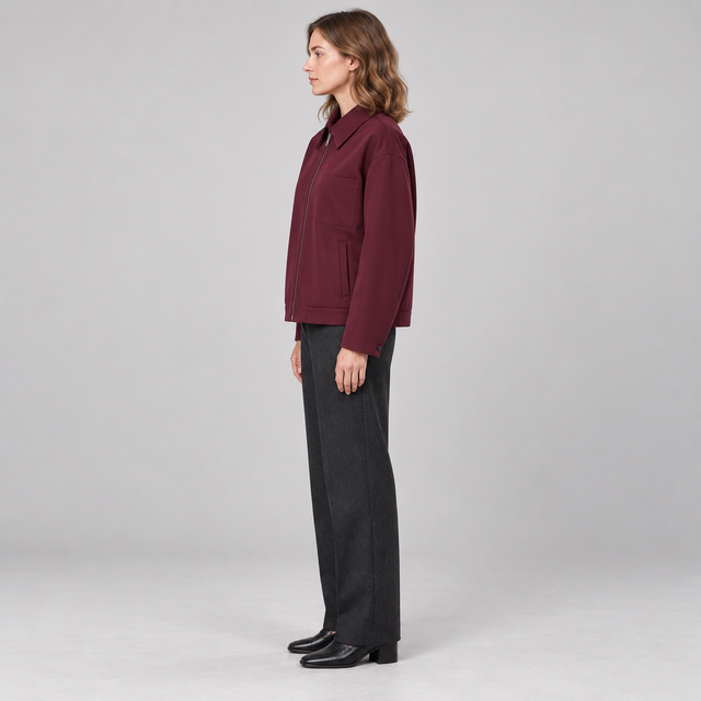 Westenbury Women’s Collared Zip Up Jacket
