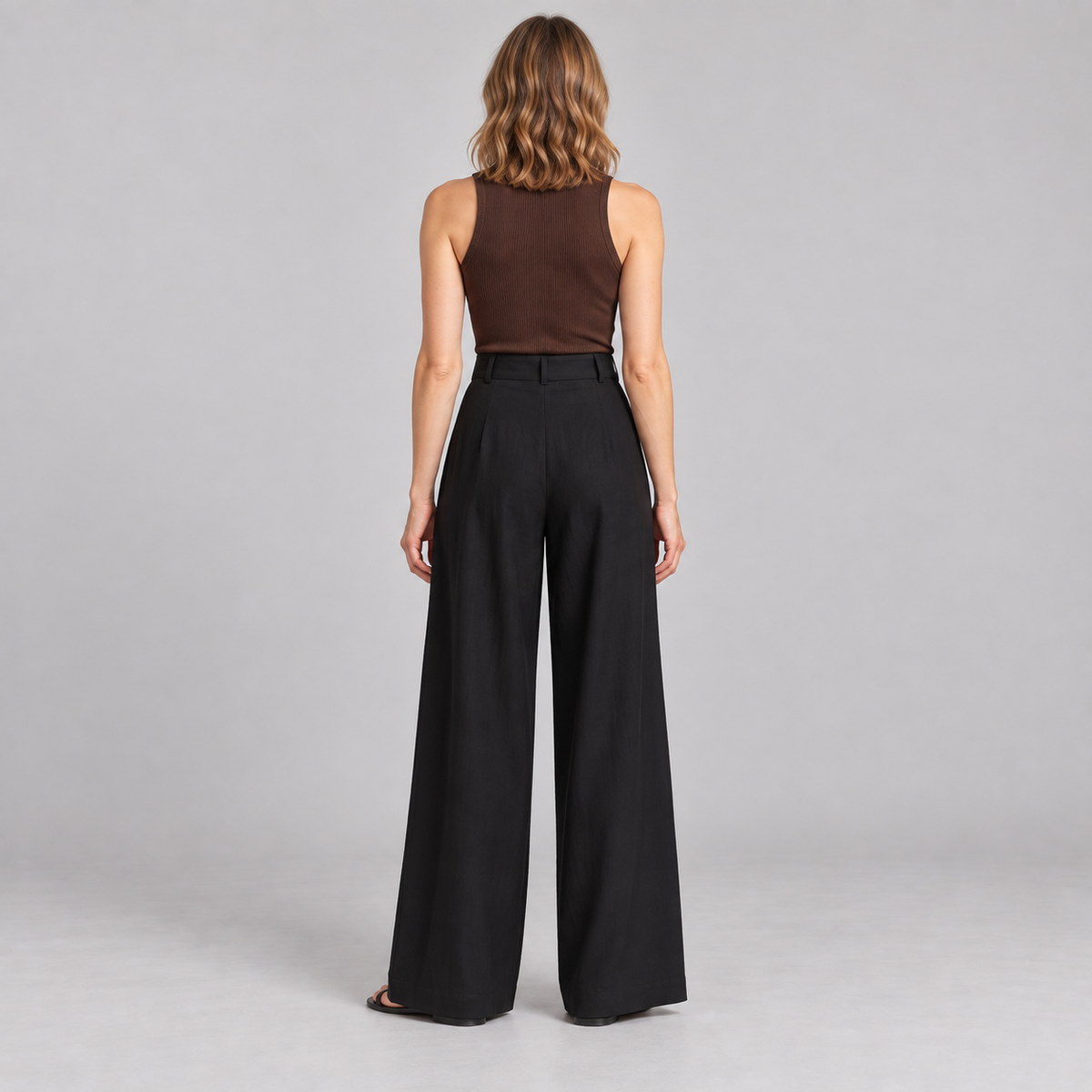 Westenbury Women’s High Waisted Wide Leg Trousers