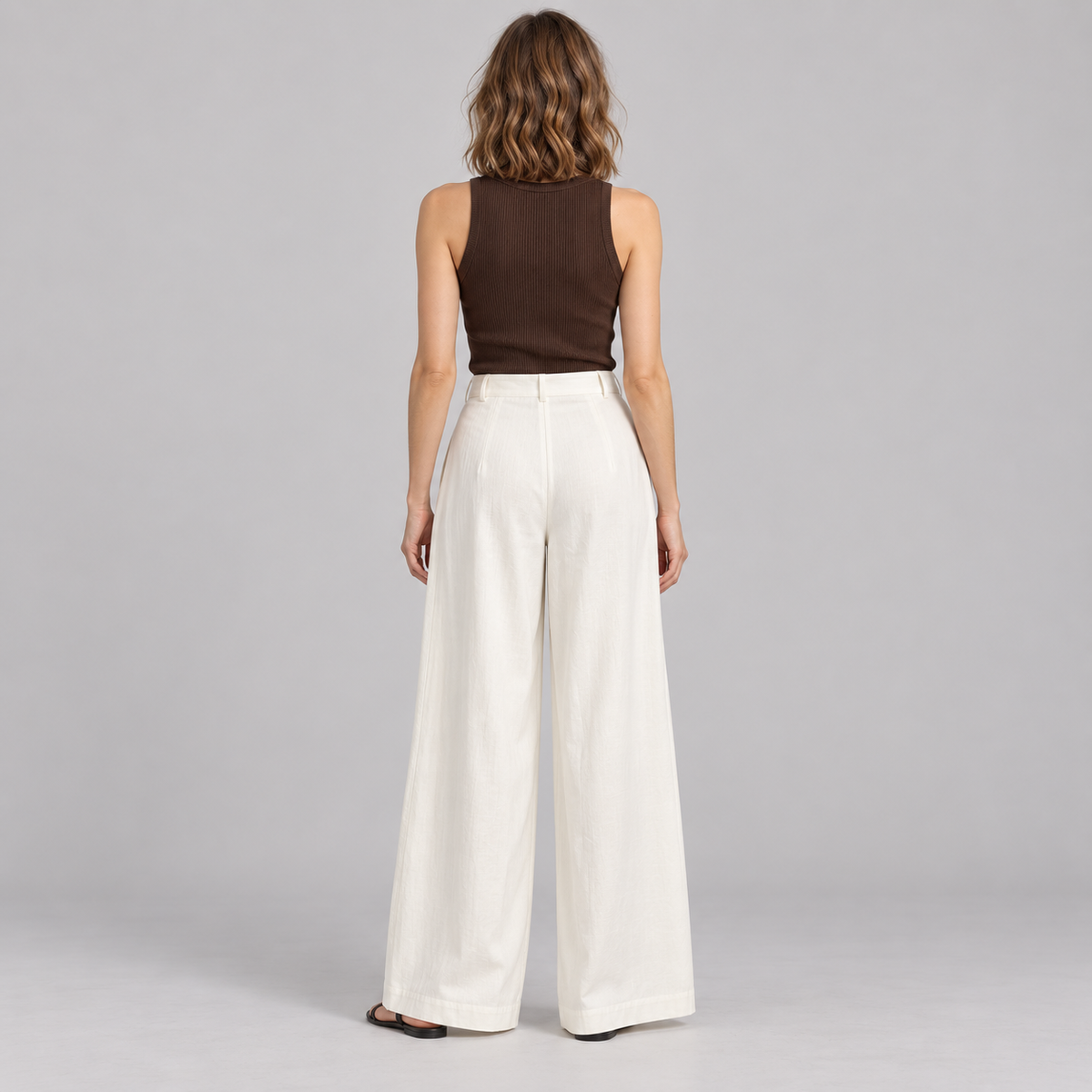 Westenbury Women’s High Waisted Wide Leg Trousers