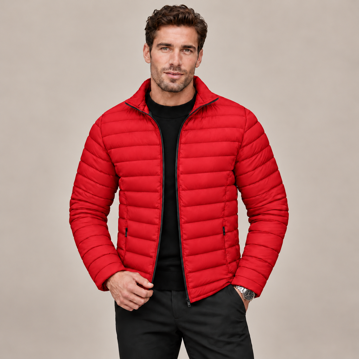 Westenbury  Men’s Padded Windproof Puffer Jacket