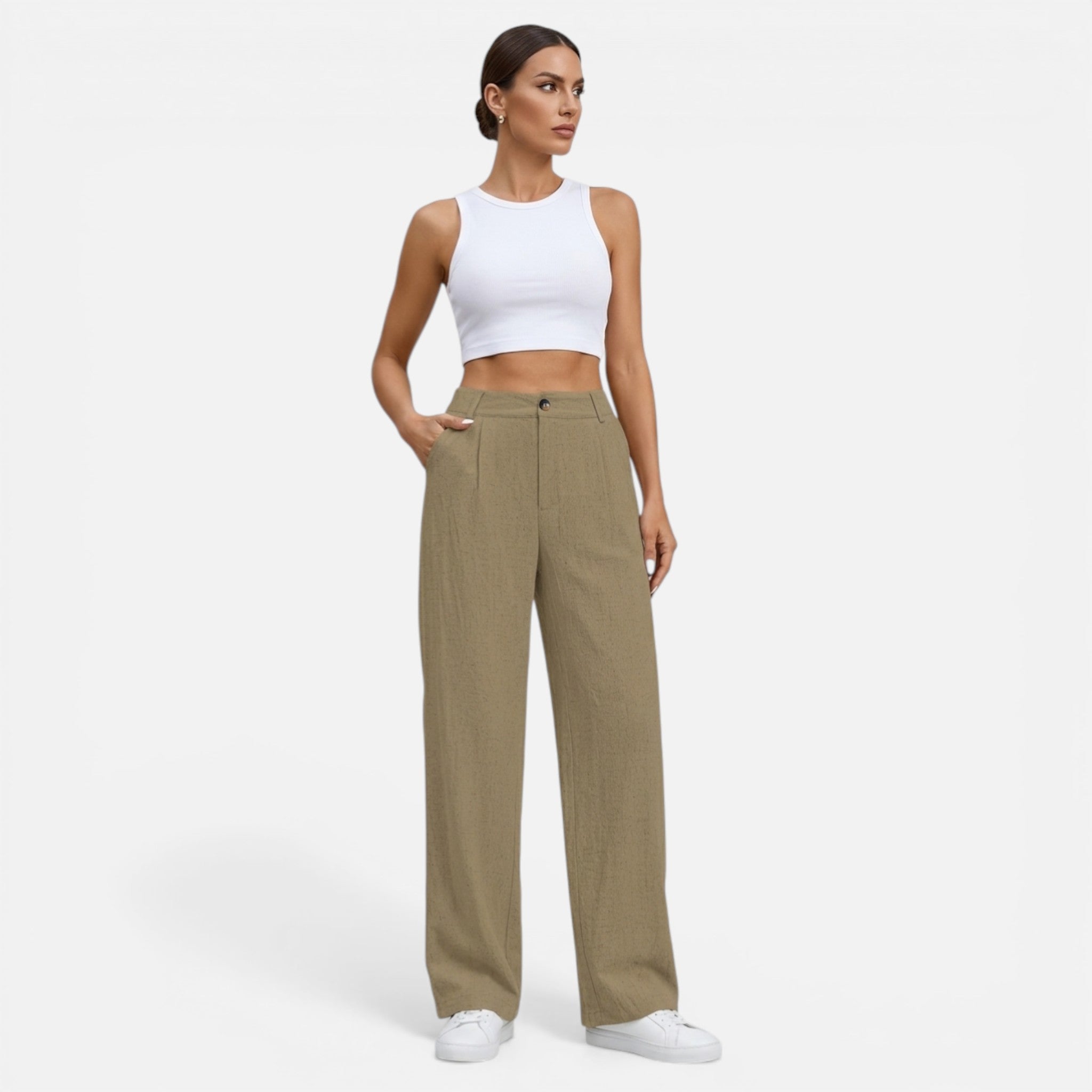Westenbury | Women’s Pleated Pants | Effortless Daytime Elegance
