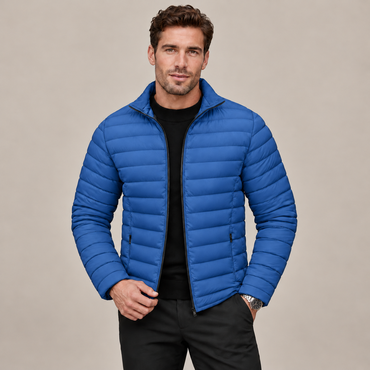 Westenbury  Men’s Padded Windproof Puffer Jacket
