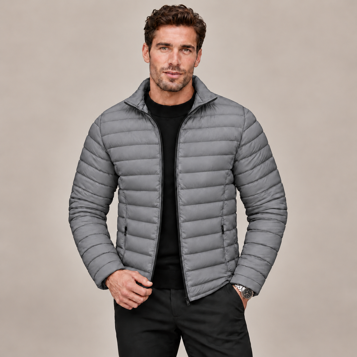 Westenbury  Men’s Padded Windproof Puffer Jacket