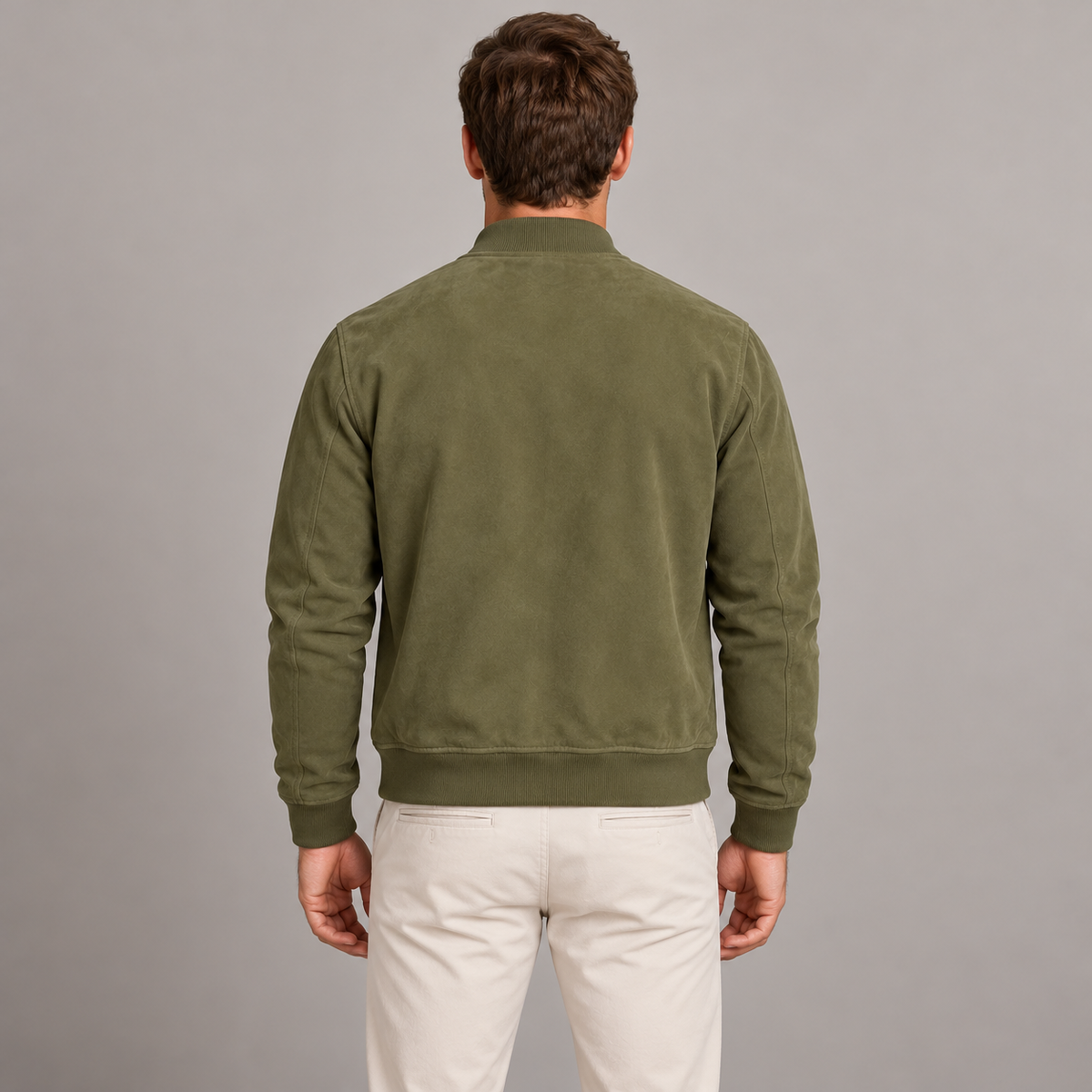 Westenbury Men’s Suede Zip Jacket