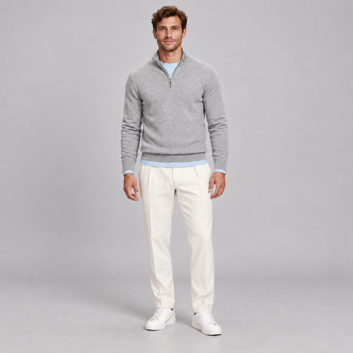 Westenbury Men’s Half Zip Sweater