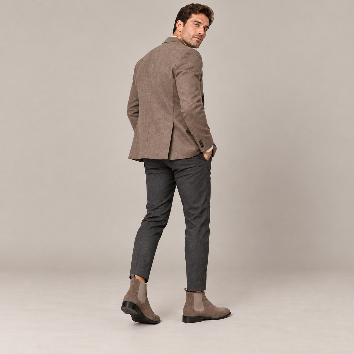 Westenbury Men’s Business Double Elastic Chelsea Boots