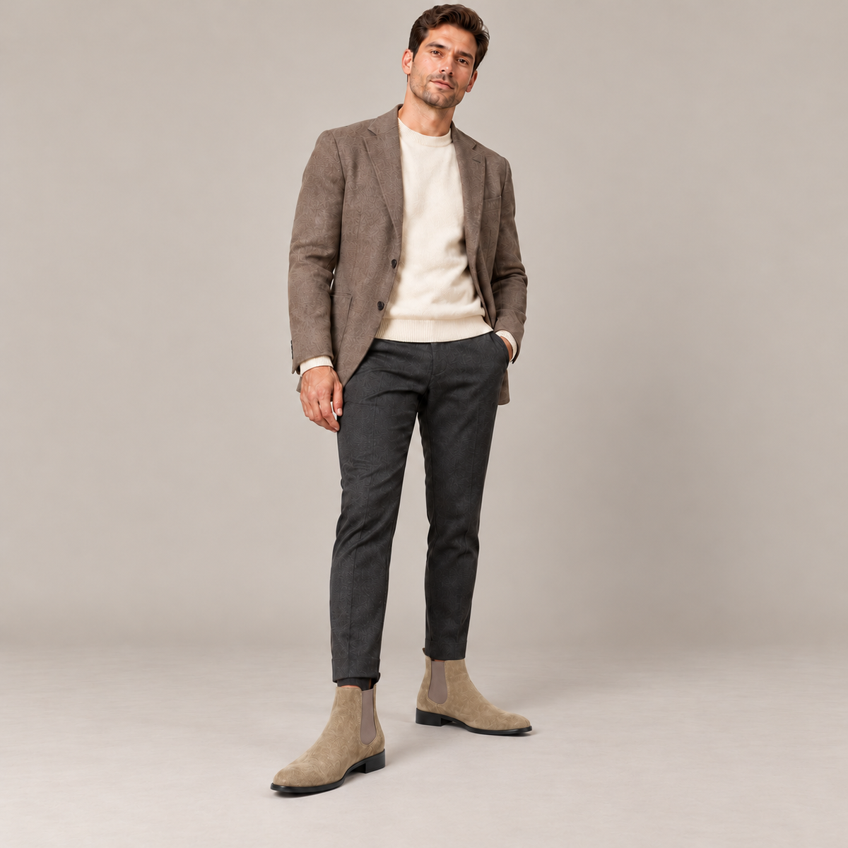 Westenbury Men’s Business Double Elastic Chelsea Boots