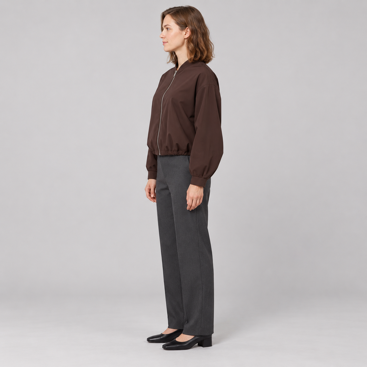 Westenbury Women’s Cropped Bomber Jacket