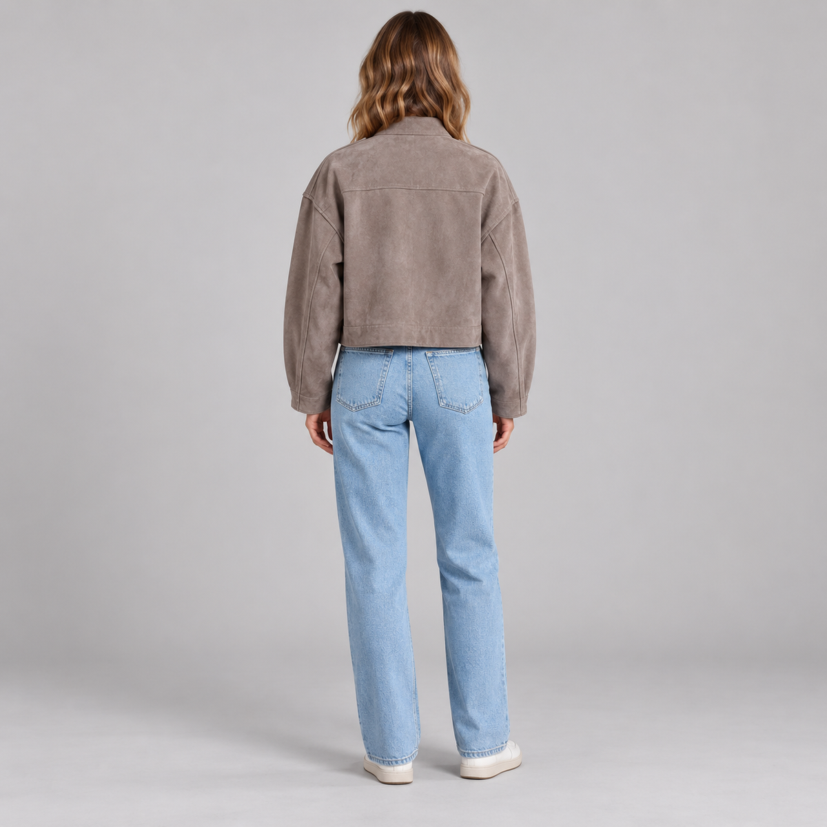 Westenbury Women’s Cropped Suede Jacket