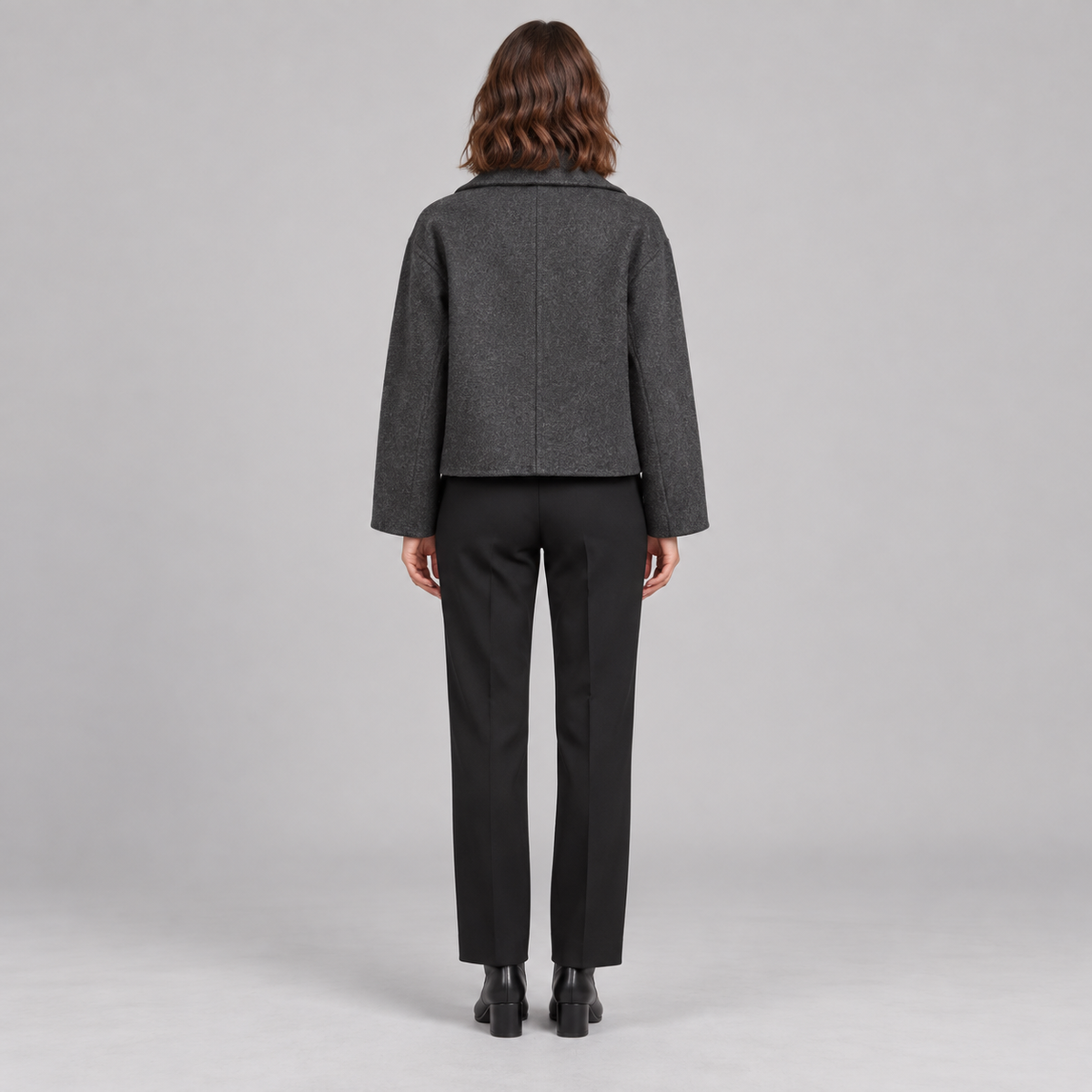 Westenbury Women’s Cropped Double Breasted Coat