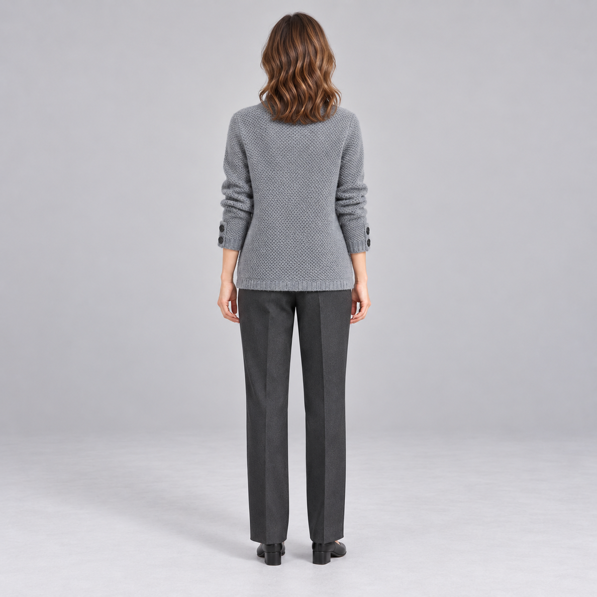 Westenbury Women’s Textured Button Front Cardigan