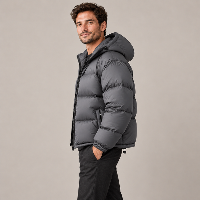 Westenbury  Men’s Hooded Windproof Down Jacket